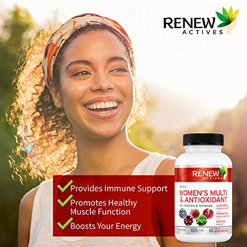 Renew Actives Women's Multi-Vitamin & Antioxidant: Daily Health Supplement for Woman Renew Actives buy supplements canada