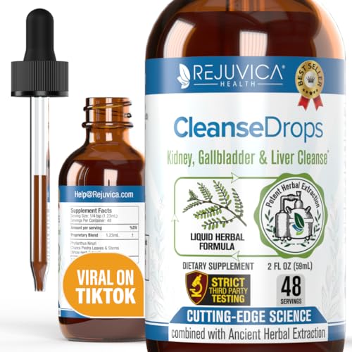 Cleanse Drops - Advanced Kidney & Gallbladder Cleanse Support Rejuvica Health buy supplements canada