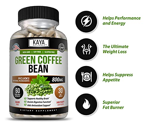 Kaya Naturals Green Coffee Bean 60ct - Weight Management Kaya Naturals buy supplements canada