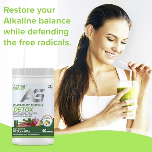 Active Green Pro - Detox Powder, Blend of Synergistic Liver Herbs, Reishi, Moringa Active Green Pro buy supplements canada