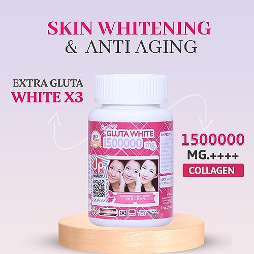 Supreme Gluta White 1500000mg for Skin Lightening, Skin Moisturizer, Collagen Stimulator Healthy Supreme Gluta White buy supplements canada