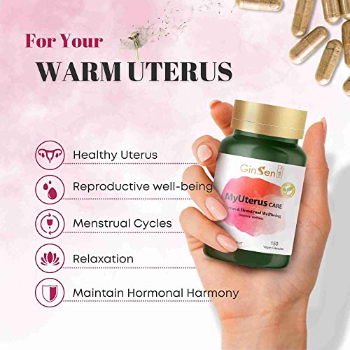 GinSen MyUterus Care for Women’s Warm Uterus, Pregnancy & Menstrual Wellness GinSen buy supplements canada