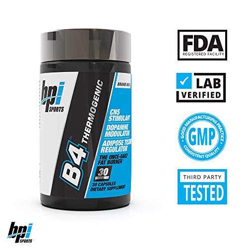 BPI Sports B4 – Extra-Strength Fat Burner – Keto-Friendly – Appetite Suppressant – Caffeine BPI Sports buy supplements canada