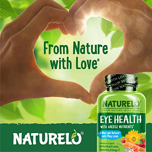NATURELO Eye Vitamins - AREDS 2 Formula Nutrients with Lutein, Zeaxan NATURELO buy supplements canada