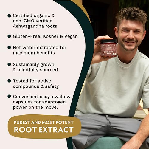 TRIBE ORGANICS Vegan Ashwagandha KSM 66 Pure Organic Root Powder Extract Ayurvedi TRIBE ORGANICS buy supplements canada