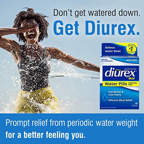 Diurex Max - Maximum Strength Caffeine-Free Diuretic Water Pills -(Pack of 2) Diurex buy supplements canada