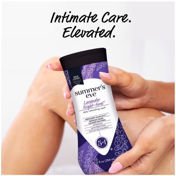 Summer's Eve Night-Time Cleansing Wash, Lavender, 12 Fl Oz (Pack of 3) Summer's Eve buy supplements canada