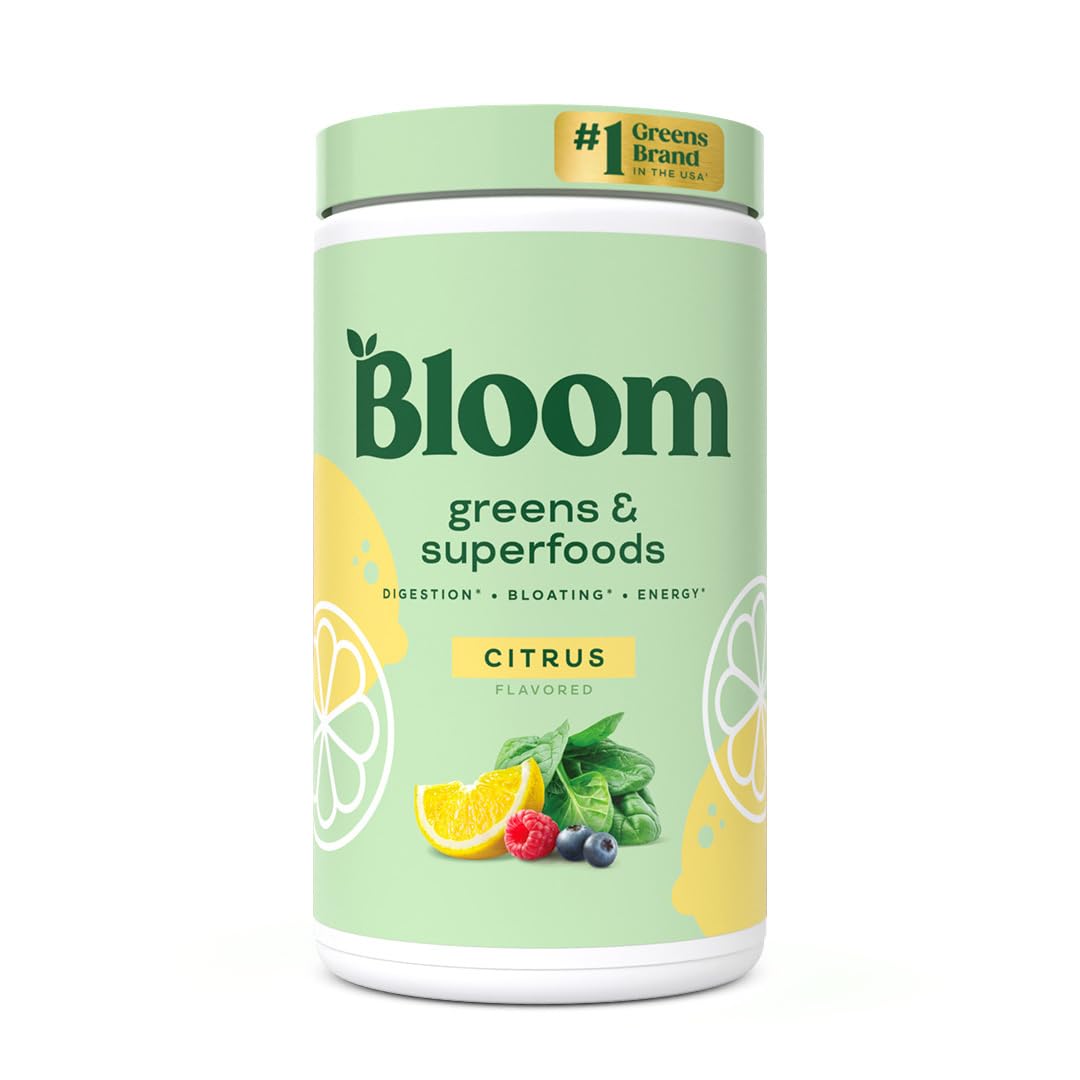 Bloom Nutrition Greens and Superfoods Powder for Digestive Health, Greens Powder Bloom Nutrition buy supplements canada