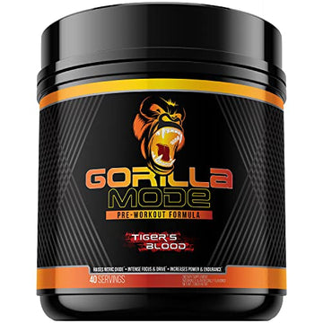 Gorilla Mode Pre Workout - Massive Pumps · Laser Focus · Energy · Power - L-Citrulline Gorilla Mind buy supplements canada