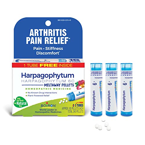 Boiron Harpagophytum 6C Homeopathic Medicine for Arthritis Pain Relief, Pain, Stiffness, Discomfort Boiron buy supplements canada