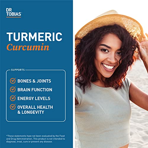 Dr. Tobias Turmeric Curcumin Supplement with BioPerine & Black Pepper, Extra Strength Dr. Tobias buy supplements canada