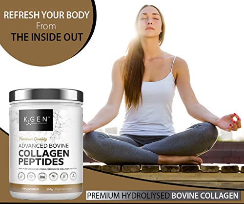 K-GEN Bovine Collagen Powder with Premium Quality Ingredients – Pure Hydrolysed Grass-Fed Bovine Collagen K GEN ketogenic enhancement buy supplements canada