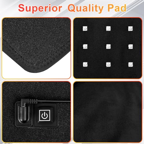 UTK Red Light Therapy for Body, Large Infrared Light Therapy Pad for Deeper Tissue, 24" x 12" Size UTK buy supplements canada