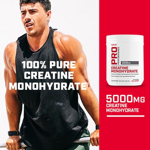 GNC Pro Performance Pro Performance Creatine Monohydrate - 50 Servings GNC buy supplements canada
