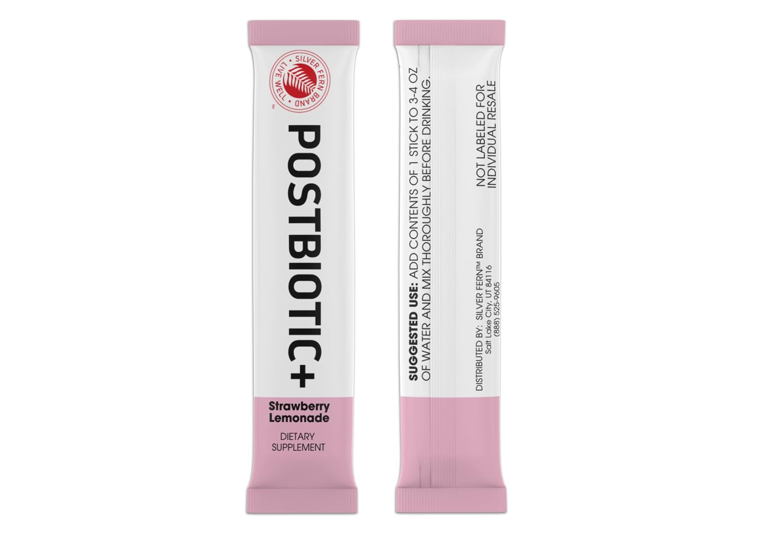 Silver Fern Brand Postbiotic+ Strawberry Lemonade Powder – Postbiotic Supplement with BIOMend™, BetaVia™, and Immuse® – Supports The Digestive System Silver Fern buy supplements canada