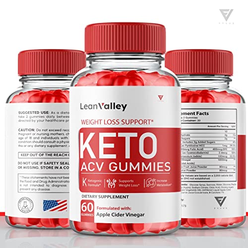 (2 Pack) Lean Valley Keto ACV Gummies Advanced Weight Loss Formula - Lean Valley Fyvus buy supplements canada
