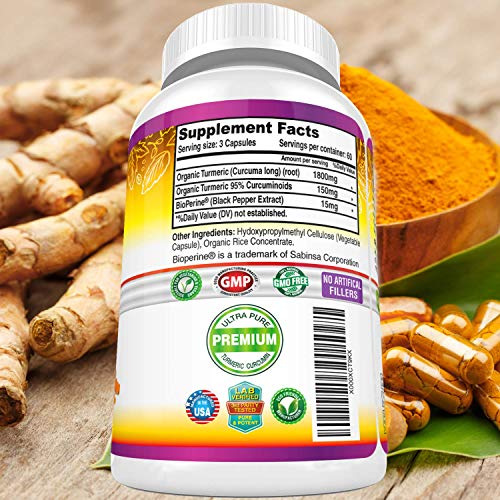 Turmeric Curcumin with BioPerine 1950mg - Natural Joint & Healthy Inflammatory FRESH HEALTHCARE buy supplements canada