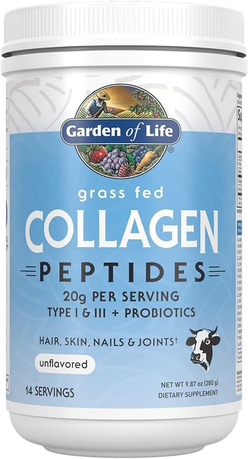 Grass Fed Collagen Peptides Powder – Unflavored, for Women Men Hair Skin Nails Joints Tudor buy supplements canada