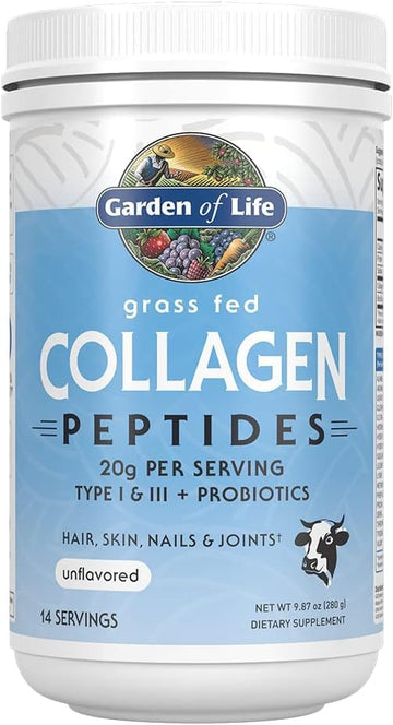 Grass Fed Collagen Peptides Powder – Unflavored, for Women Men Hair Skin Nails Joints Tudor buy supplements canada