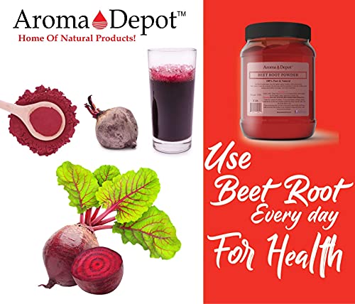 Beet Root Powder 2 lb. by Aroma Depot Raw & Non-GMO I Vegan & Gluten Free I Nitric Oxide Aroma Depot buy supplements canada