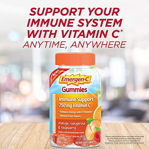 Emergen-C 750mg Vitamin C Gummies for Adults, Immune Support Gummies Emergen-C buy supplements canada