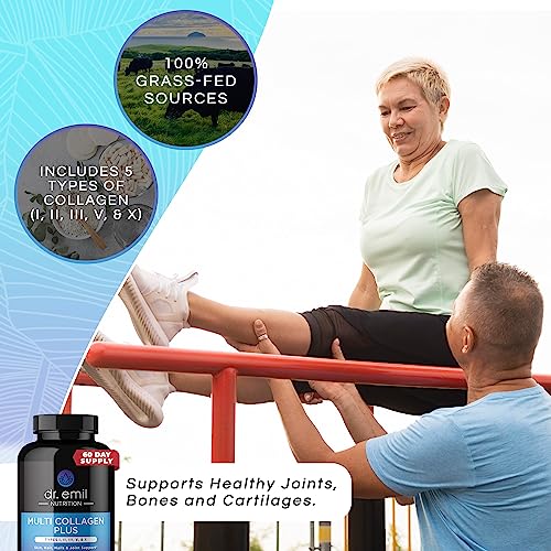 DR EMIL NUTRITION Multi Collagen Pills - 180 Capsules - Collagen Supplements to Support DR EMIL NUTRITION buy supplements canada