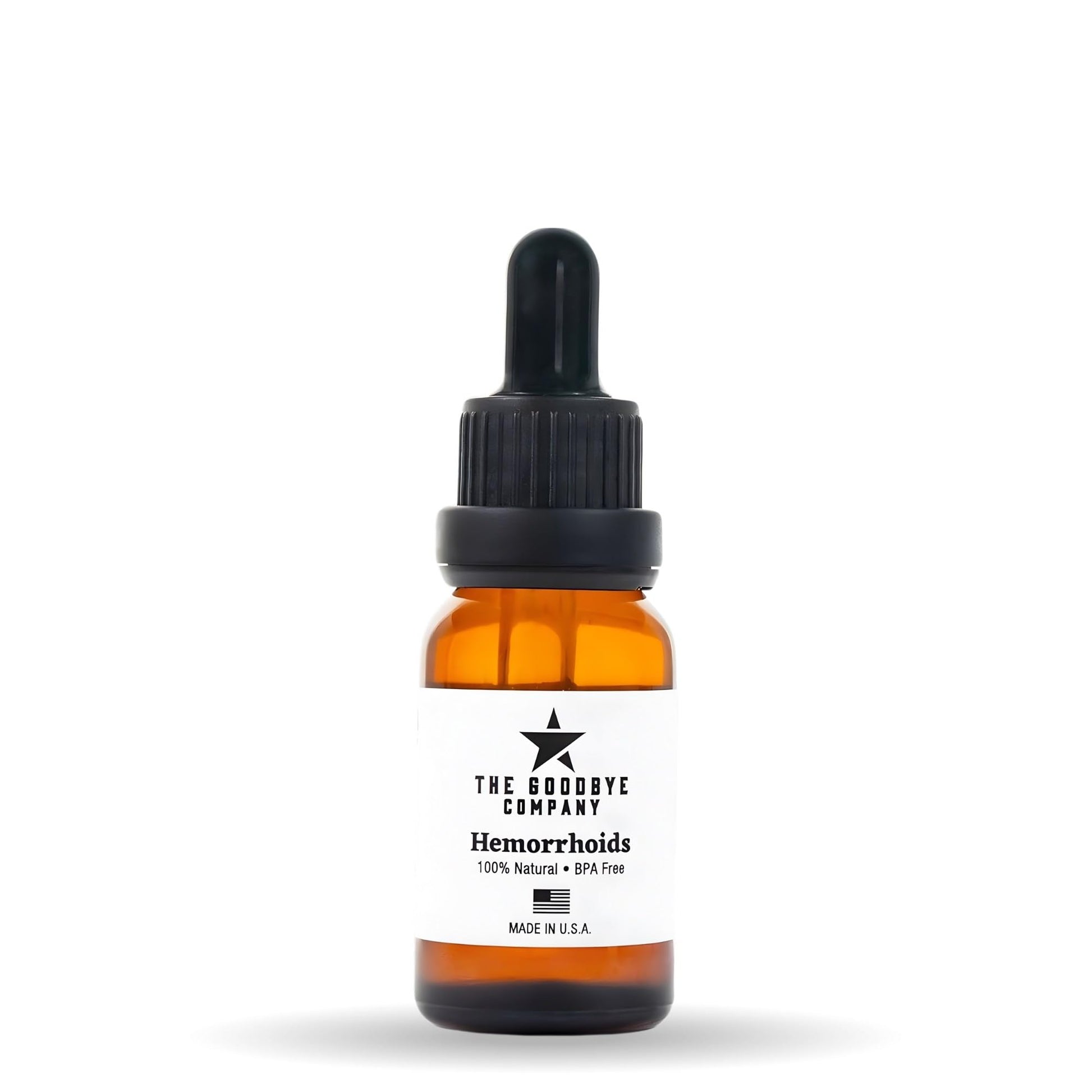The Goodbye Company Organic Hemorrhoid Relief Serum - Natural Witch Hazel Treatment for Pain, Itch & Swelling - Internal External Soothing Formula - Vegan, USA Made, 15mL The Goodbye Company buy supplements canada