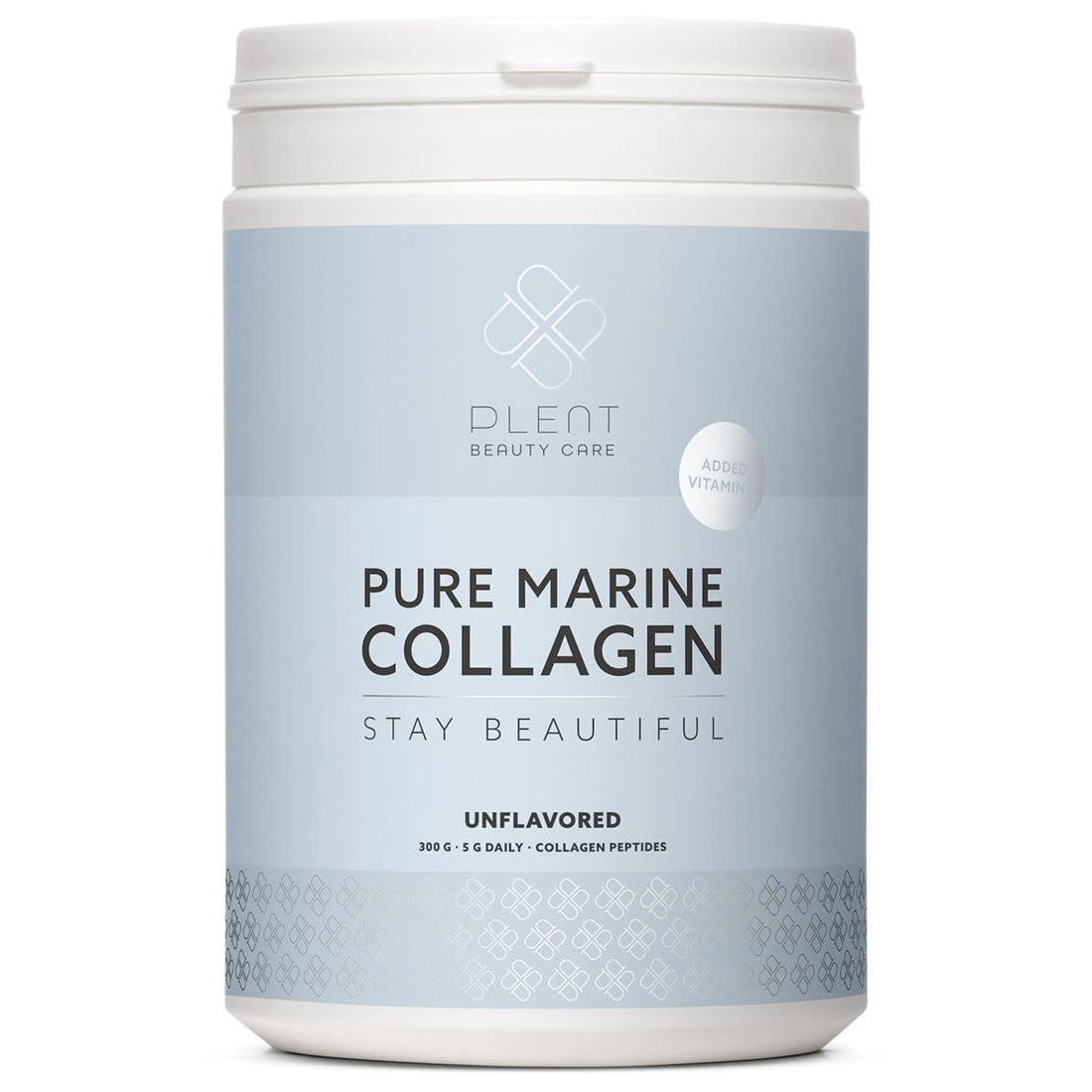 Plent Pure Marine Collagen Unflavored - Stay Beautiful - 5G Daily - Collagen Peptides - 300g Plent buy supplements canada