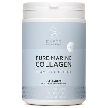 Plent Pure Marine Collagen Unflavored - Stay Beautiful - 5G Daily - Collagen Peptides - 300g Plent buy supplements canada