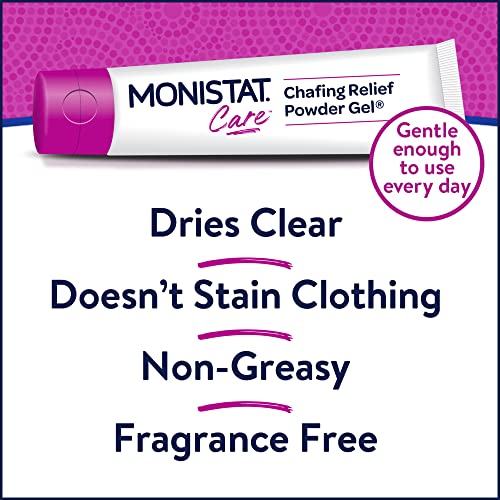 Monistat Chafing Relief Powder Gel, Anti-Chafe Protection, Fragrance Free Chafing Gel, 1.5 Oz, 1 Pack Monistat buy supplements canada
