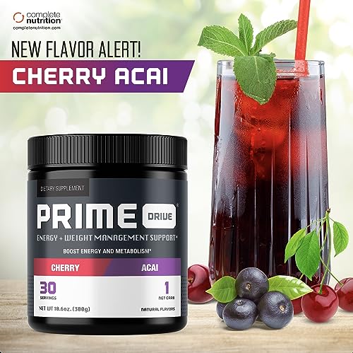 Complete Nutrition Prime Drive Cherry Acai Energy Drink Powder Complete Nutrition buy supplements canada