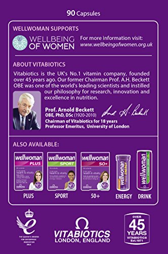 Vitabiotics Wellwoman Original - 90 Capsules Wellwoman buy supplements canada