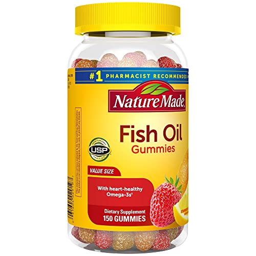 Nature Made Fish Oil Gummies, Omega 3 Fish Oil Supplements, Healthy Heart Support Nature Made buy supplements canada