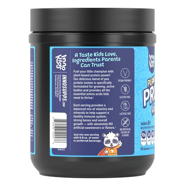 InnoSupps Fruity Donut Plant-Powered Protein for Kids: Essential Nutrients, Delicious InnoSupps buy supplements canada