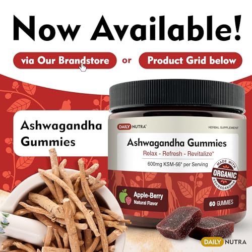 DailyNutra KSM-66 Ashwagandha 600mg Organic Root Extract - High Potency Supplement DailyNutra buy supplements canada