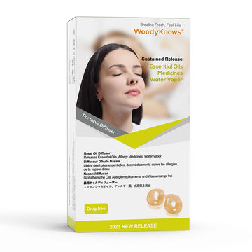 WoodyKnows Nasal Oil Diffuser, New Model │ Invisible Personal Aromatherapy WoodyKnows buy supplements canada