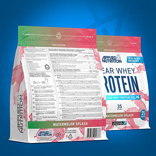 Applied Nutrition Clear Whey Isolate - Whey Protein Isolate, Refreshing High Protein Powder Applied Nutrition buy supplements canada