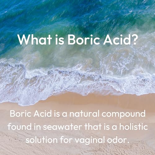 pH-D Feminine Health - 600 mg Boric Acid Suppositories - Woman Owned - for Vaginal Odor Use - 12 Count pH-D Feminine Health Support buy supplements canada