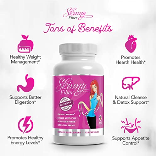 Skinny Fiber 120 Capsules, Appetite Suppressant Effective Weight Management for Women Skinny Fiber buy supplements canada