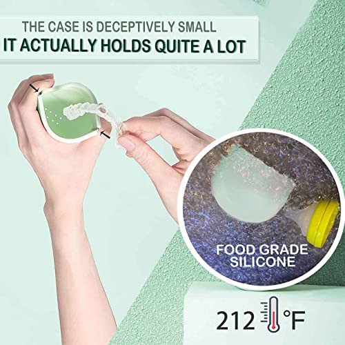 Silicone Retainer Case Soft Upgraded Cute Aligner Case Slim Partial Denture Case Container UZKEW buy supplements canada