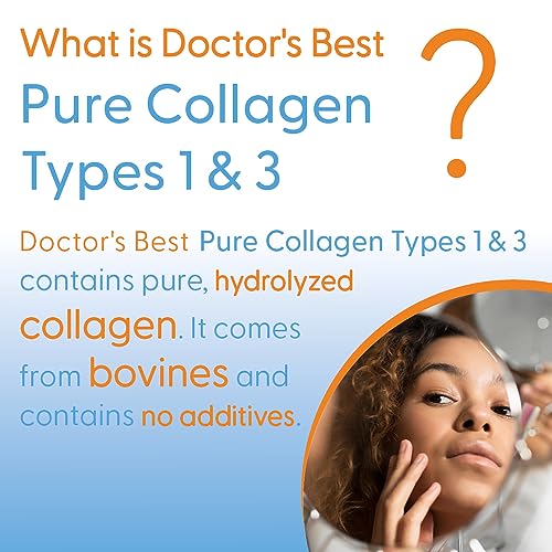 Doctor's Best, Pure Collagen Type 1 and 3 (Collagen Type 1 and 3), 200g Powder Doctor's BEST buy supplements canada
