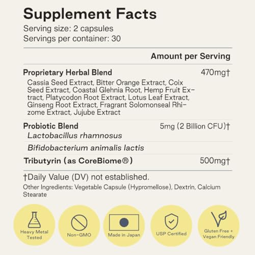 NOOCI NOO Gut, Gut + Skin: 3-in-1 Gut Health Supplement with Herbs, Probiotic & Postbiotic, Digestive Support for Bloating & Constipation, 60 Vegan Capsules NOOCI buy supplements canada