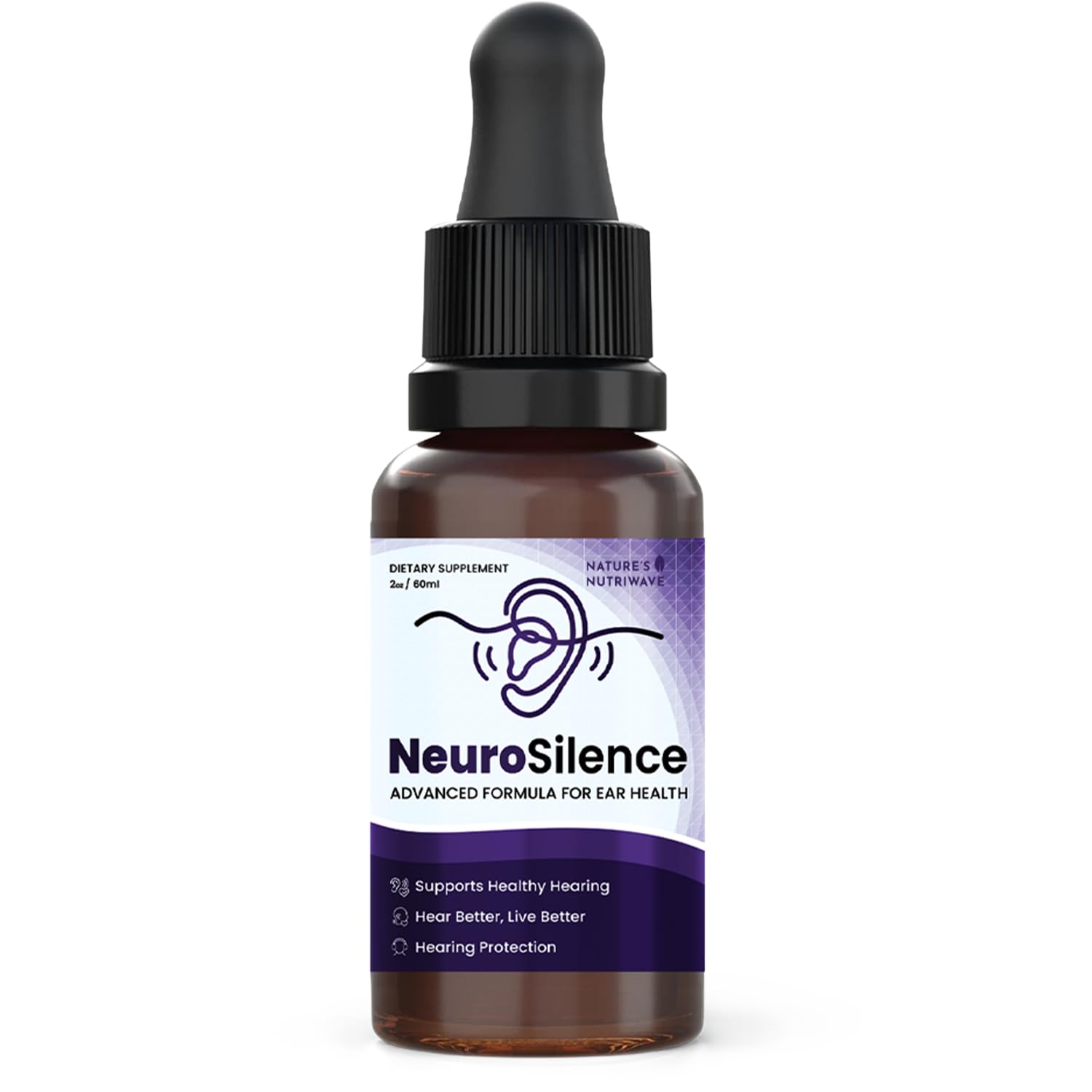 Nature’s NutriWave NeuroSilence Liquid Drops – Natural Botanical Blend – Non-GMO, Easy-to-Use Daily Formula – Made in USA, GMP-Certified Facility – 2oz Bottle, 60 Servings, 1 Month Supply Nature’s NutriWave buy supplements canada