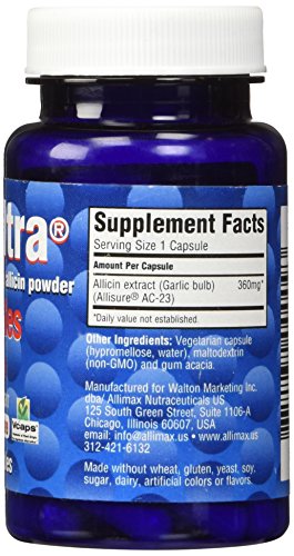 ALLIMAX Alli Ultra 360mg 30 Capsules ALLIMAX buy supplements canada