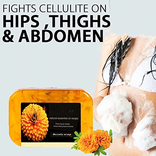 NHIKLATA 2PCS Turmeric Handmade Soap, Natural Organic Ginger Soap, Lymphatic NHIKLATA buy supplements canada