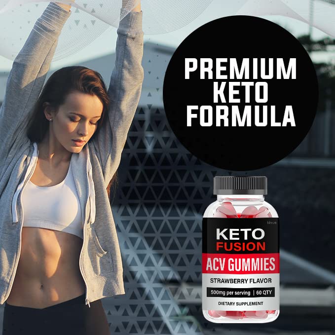 kivus Keto Fusion Gummies - Keto Fusion ACV Gummies (Single, 60 Gummies) kivus buy supplements canada