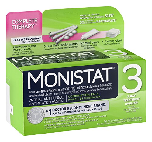 Monistat 3 Day Triple Action Combo Pack, Odorless, White Monistat buy supplements canada