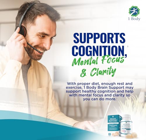 1 Body Brain Supplements for Memory and Focus - Support Healthy Brain 1 Body buy supplements canada